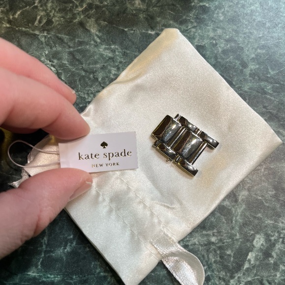 NWT Kate Spade Silver Stainless Steel Watch - Picture 6 of 9